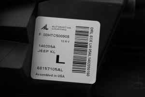 JEEP CHEROKEE KL (Series 1) LH Driving Light (2014 2015 2016 2017 2018)