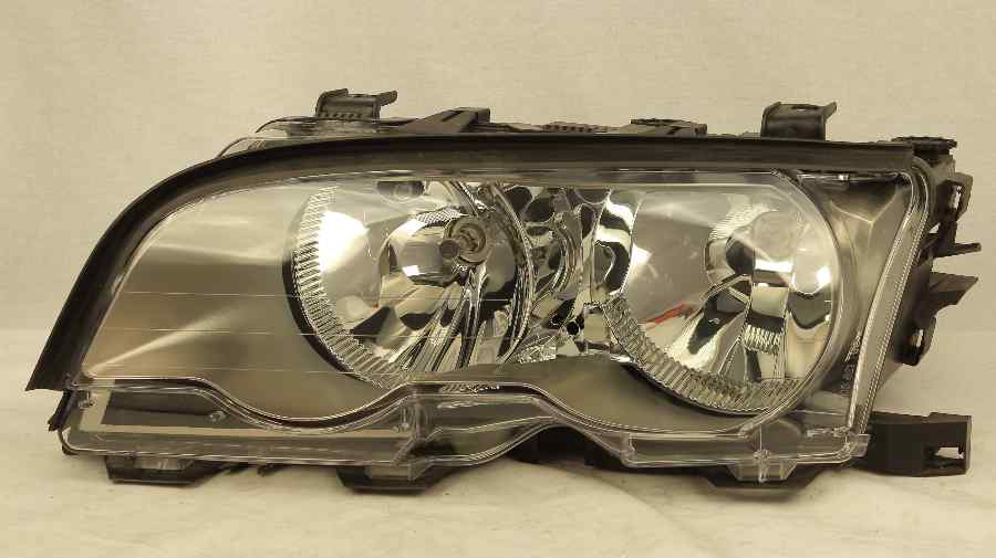 BMW 3 SERIES E46 Coupe/Conv (Early/Silver) Left Headlight (1999 2000 2001)