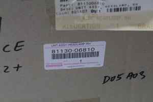 TOYOTA CAMRY 50 SERIES (Early/Atara) Right Headlight (2011 2012 2013 2014 2015) [81130-06810]