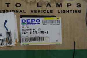 TOYOTA HILUX Gen 7 (05-08) Left Headlight (2005 2006 2007 2008)