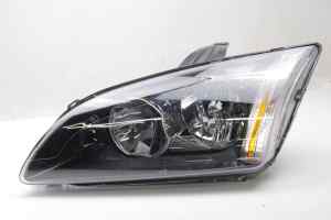 FORD FOCUS LS (Black Bezel) Left Headlight (2005 2006 2007 2008 2009)