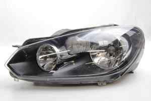 VOLKSWAGEN GOLF Mk6 (Std/Hella) Left Headlight (2009 2010 2011 2012 2013)