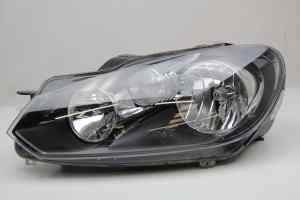VOLKSWAGEN GOLF Mk6 (Std/Hella) Left Headlight (2009 2010 2011 2012 2013)