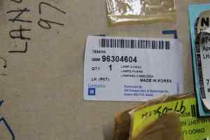 DAEWOO LANOS T100 Left Headlight (1997 1998 1999 2000 2001 2002 2003) [96304604]