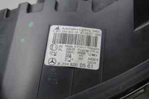 MERCEDES C-CLASS W204 (Early Std) Left Headlight (2007 2008 2009 2010) [A2048200561]