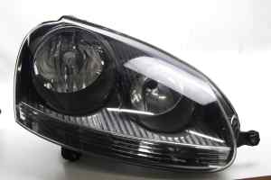 VOLKSWAGEN GOLF Mk5 (Std/Black) Right Headlight (2004 2005 2006 2007 2008 2009) [1K6941006]