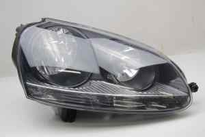 VOLKSWAGEN GOLF Mk5 (Std/Black) Right Headlight (2004 2005 2006 2007 2008 2009) [1K6941006]