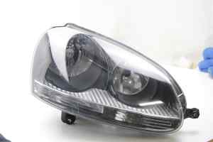 VOLKSWAGEN GOLF Mk5 (Std/Black) Right Headlight (2004 2005 2006 2007 2008 2009) [1K6941006]