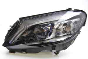 MERCEDES C-CLASS W205 Series 2 (Multibeam) Left Headlight (2018) [New Lens]