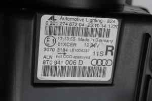 AUDI A5 8T Series 2 (Xenon) Right Headlight (2012 2013 2014 2015 2016) [8T0941006]