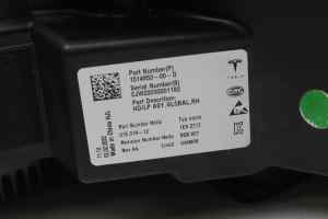 TESLA MODEL 3 4Dr Series 1 Right Headlight (2017 2018 2019 2020 2021 2022 2023) [151495300D]