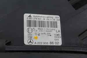 MERCEDES S-CLASS W222 Series 1 Left Headlight (2013 2014 2015 2016 2017 2018) [A2229068602]