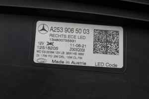 MERCEDES GLC-CLASS X253 Series 2 LED Projector Right Headlight (2019 2020 2021 2022) [A2539065003]