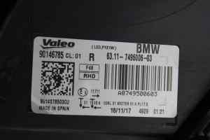 BMW X1 SERIES F48 (LED) Right Headlight (2015 2016 2017 2018 2019) [90146785]
